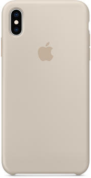 Apple Silikon Case (iPhone XS Max) stein