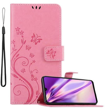 Cadorabo Hülle für Huawei P30 LITE in FLORAL ROSA
