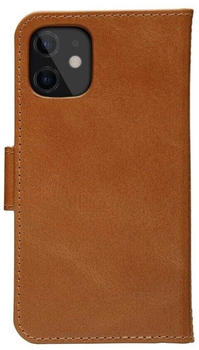 19twenty8 Lynge, Leder-Schutzhülle für iPhone 12 mini, tan