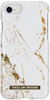 iDeal of Sweden Carrara Gold Fashion Back Case für das iPhone SE (2020) / 8 / 7 / 6(s)