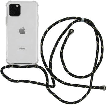 iMoshion Backcover mit Band Schwarz Gold für das iPhone 11 Pro Schwarz