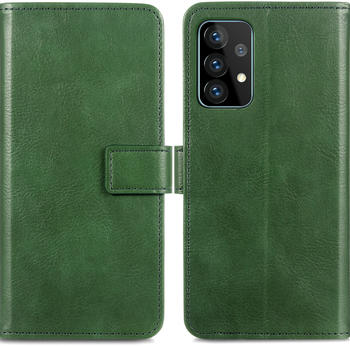 iMoshion Luxuriöse Buchtyp-Hülle für das Samsung Galaxy A52 - Grün Grün