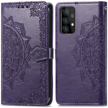 iMoshion Mandala Booktype-Hülle für das Samsung Galaxy A52 - Violett Lila
