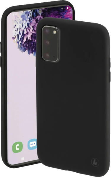 Hama Finest Feel Handyhülle, für Samsung Galaxy S20 (5G), Schwarz