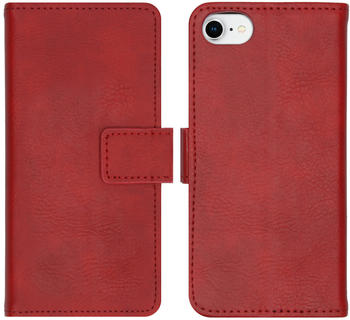 iMoshion Luxus Booktype Hülle Rot für das iPhone SE (2020) / 8 / 7 / 6(s) Rot