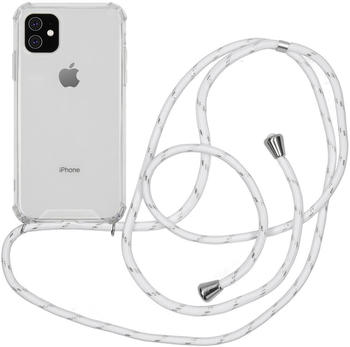 iMoshion Backcover mit Band Weiß Silber für das iPhone 11 Silber