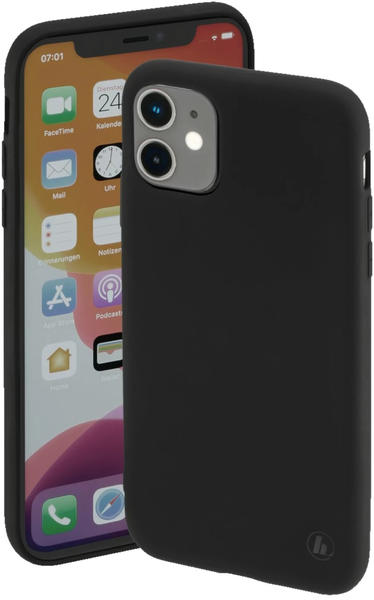 Hama Finest Feel Handyhülle, Apple iPhone 12 mini, Schwarz