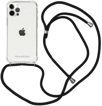 iMoshion Backcover mit Band für das iPhone 12 (Pro) - Schwarz Schwarz