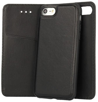COFI1453 Vennus Twin 2in1 Buch Leder Tasche Schutz Flip Case Standfunktion Cover Handytasche Schale Etui Schwarz für iPhone 11 Pro