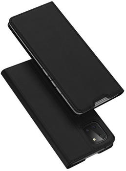 COFI1453 Buch Tasche für SAMSUNG GALAXY M31S (M317F) Handy Hülle Etui Schutzhülle mit Standfunktion, Kartenfach Schwarz