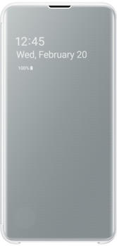 Samsung Clear View Cover (Galaxy S10e) weiß