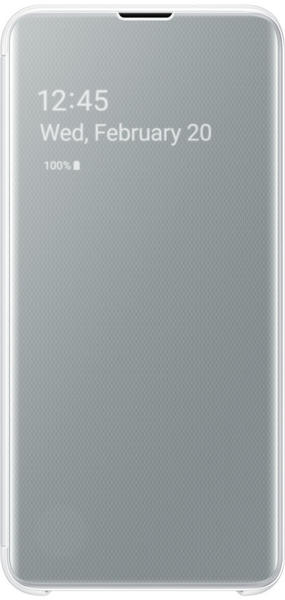 Samsung Clear View Cover (Galaxy S10e) weiß