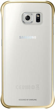 Samsung Clear Cover gold (Galaxy S6 Edge)