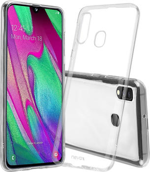 Nevox StyleShell Flex, Schutzhülle transparent, für Samsung Galaxy A41