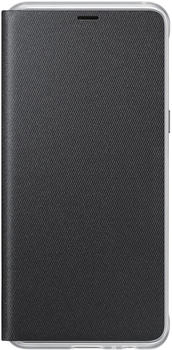 Samsung Neon Flip Cover (Galaxy A8 2018) schwarz