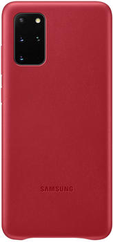 Samsung Leder Backcover (Galaxy S20 Plus) rot