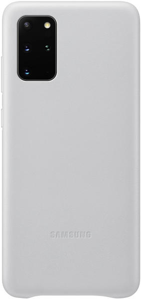 Samsung Leder Backcover (Galaxy S20 Plus) hellgrau