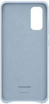 Samsung Leder Cover (Galaxy S20) blau