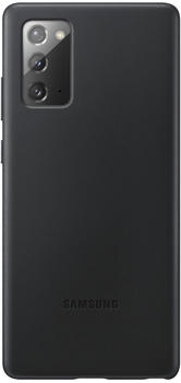Samsung Leder Backcover (Galaxy Note 20) Schwarz