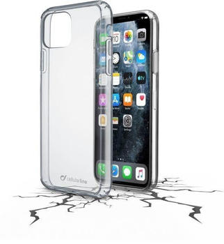 Cellular Line CLEAR DUO Backcover ultra-transparent für Apple iPhone 11 Pro Max Handyhülle