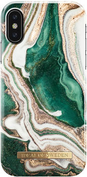 iDeal of Sweden Case iPhone X/XS Golden Jade Marble