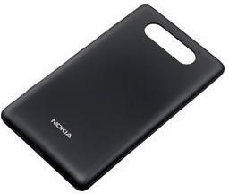 Nokia CC-3058 Schwarz Matt (Lumia 820)