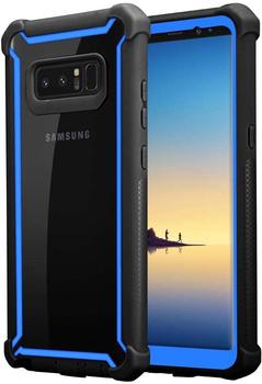 Welfare Hülle für Samsung Galaxy NOTE 8 in BLAU SCHWARZ
