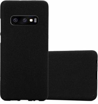 Cadorabo Hülle für Samsung Galaxy S10e in FROST SCHWARZ