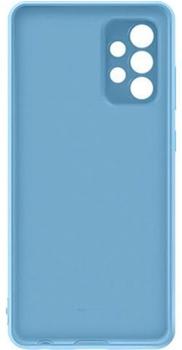 Samsung Silicone Cover (Galaxy A72) Blau