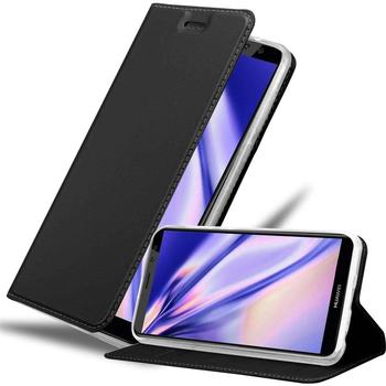 Cadorabo Hülle für Huawei MATE 10 LITE in CLASSY SCHWARZ