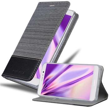 Cadorabo Hülle für Huawei MATE 9 in GRAU SCHWARZ