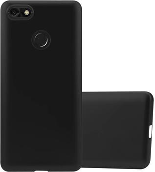 Cadorabo Hülle für Huawei Y6 PRO 2017 in METALLIC SCHWARZ