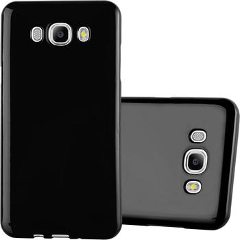 Cadorabo Hülle für Samsung Galaxy J5 2015 in JELLY SCHWARZ
