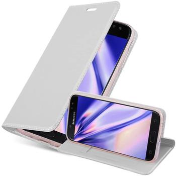Cadorabo Hülle für Samsung Galaxy J5 2017 in CLASSY SILBER