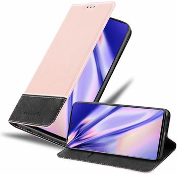 Cadorabo Hülle für Samsung Galaxy Note 10 in ROSÉ Gold SCHWARZ