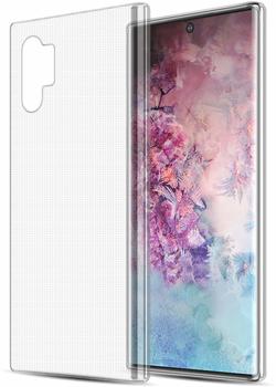Cadorabo Hülle für Samsung Galaxy NOTE 10 PLUS in VOLL TRANSPARENT