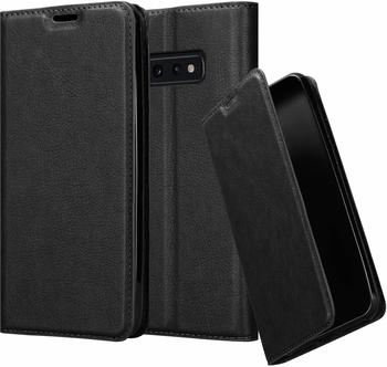 Cadorabo Hülle für Samsung Galaxy S10e in NACHT SCHWARZ