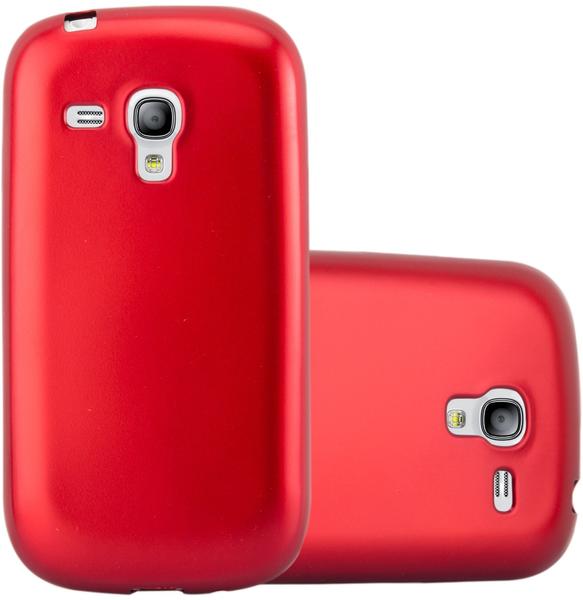 Cadorabo Hulle Fur Samsung Galaxy S3 Mini In Metallic Rot Test Angebote Ab 6 99