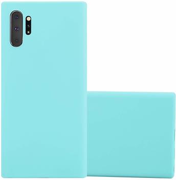 Cadorabo Hülle für Samsung Galaxy NOTE 10 PLUS in CANDY BLAU - Handyhülle aus flexiblem TPU Silikon - Silikonhülle Schutzhülle Ultra Slim Soft Back Cover Case Bumper