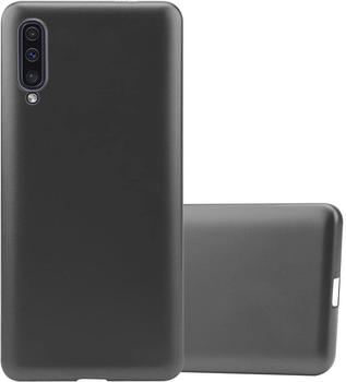 Cadorabo Hülle für Samsung Galaxy A50 in METALLIC GRAU - Handyhülle aus flexiblem TPU Silikon - Silikonhülle Schutzhülle Ultra Slim Soft Back Cover Case Bumper