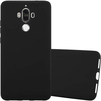 Cadorabo Hülle für Huawei MATE 9 in CANDY SCHWARZ Handyhülle aus flexiblem TPU Silikon Silikonhülle Schutzhülle Ultra Slim Soft Back Cover Case Bumper