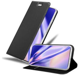 Cadorabo Hülle für Samsung Galaxy S20 ULTRA in CLASSY SCHWARZ - Handyhülle mit Magnetverschluss, Standfunktion und Kartenfach