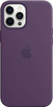 Apple Silikon Case mit MagSafe (iPhone 12 Pro Max) Amethyst