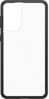 OtterBox React , Backcover, für Samsung, Galaxy S21+, Polycarbonat/Kunststoff, Transparent/Schwarz