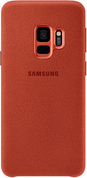 Samsung Alcantara Cover (Galaxy S9) rot