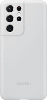 Samsung Silicone Cover (Galaxy S21 Ultra) Grey