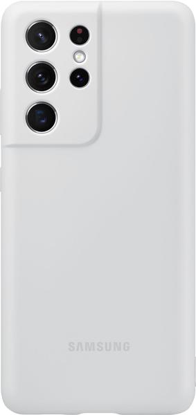 Samsung Silicone Cover (Galaxy S21 Ultra) Grey