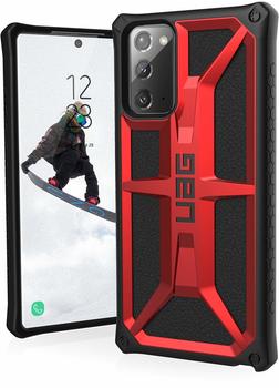 Urban Armor Gear Monarch (Galaxy Note 20), Smartphone Hülle, Rot, Schwarz