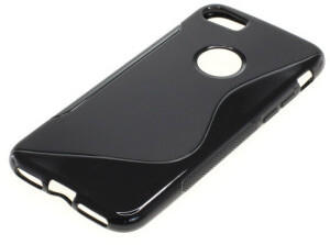 OTB TPU Case kompatibel zu Apple iPhone 7 / iPhone 8 S-Curve schwarz