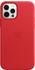 Apple Leder Case mit MagSafe (iPhone 12/iPhone 12 Pro) RED
